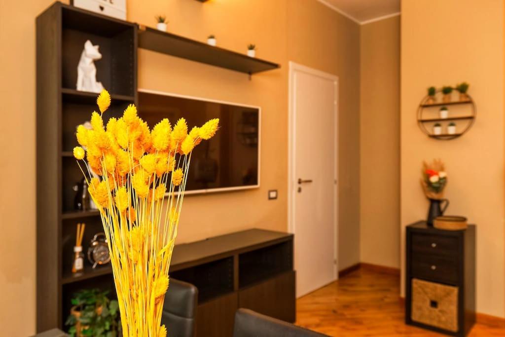 Sunny & Updated Flat With Panoramic City View 50M From M4 Stop 米兰 外观 照片